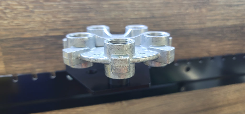 Toolhead dock for RCBS Pro Chucker 5 & 7