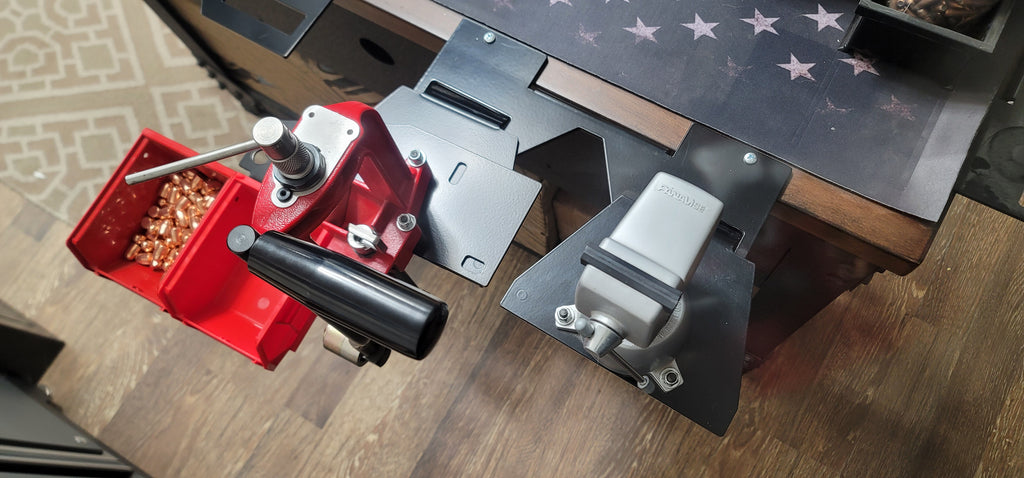 Edge Mount DOUBLE Storage Dock for Quick Change Top Plates