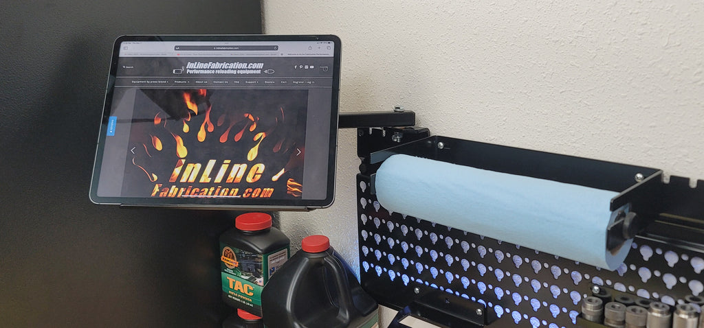 InLine Rail wall organizer system. 32" rail.