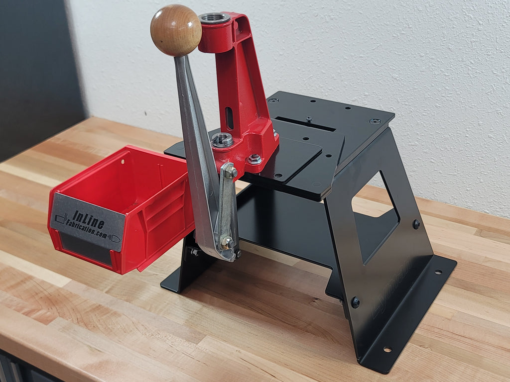 LYMAN universal press stand to InLine Fab Quick change conversion base plate (Only used to convert your factory Lyman universal press stand to accept InLine Fab quick change top plates)