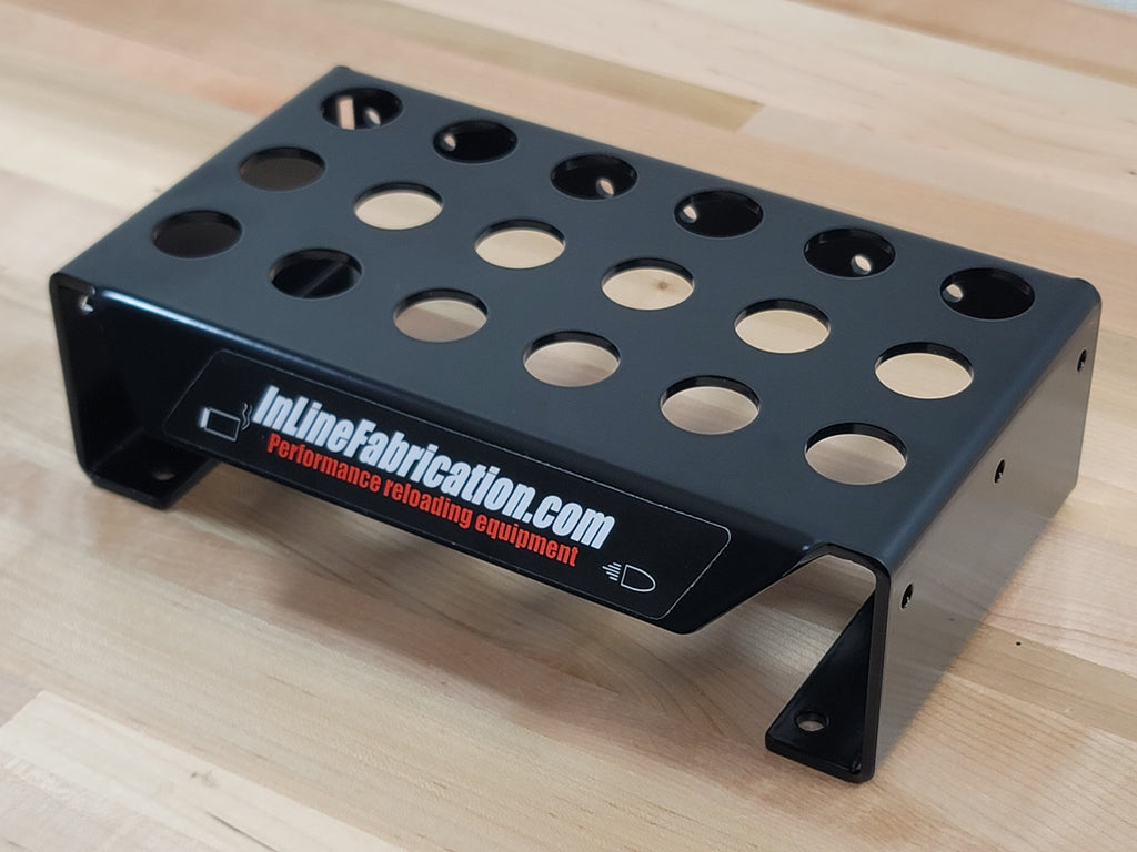 Benchtop Series Die Storage Rack for Hornady LNL (Lock-N-Load) bushings 1-3/16" holes