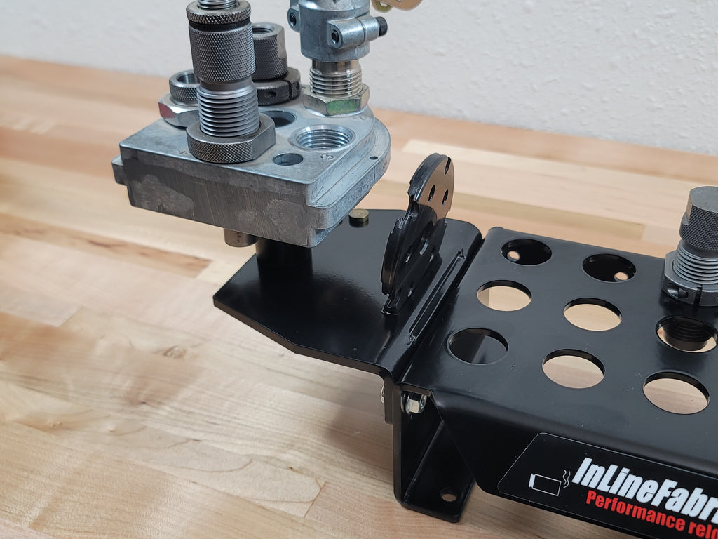 Benchtop Series Die Storage Rack for Hornady LNL (Lock-N-Load) bushings 1-3/16" holes