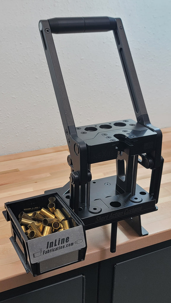 Adjustable brass bin for Dillon RL 550 B & C, Forster Co Ax & SAC NEXUS