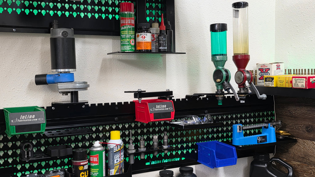 Powder measure stand