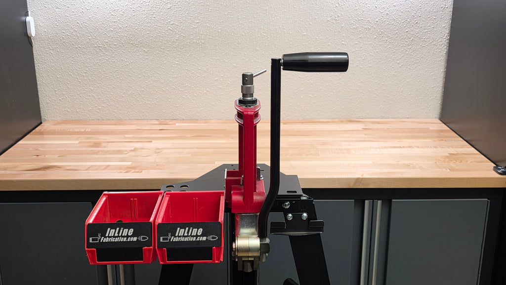 Lee reloading stand to InLine Fabrication Quick change Conversion