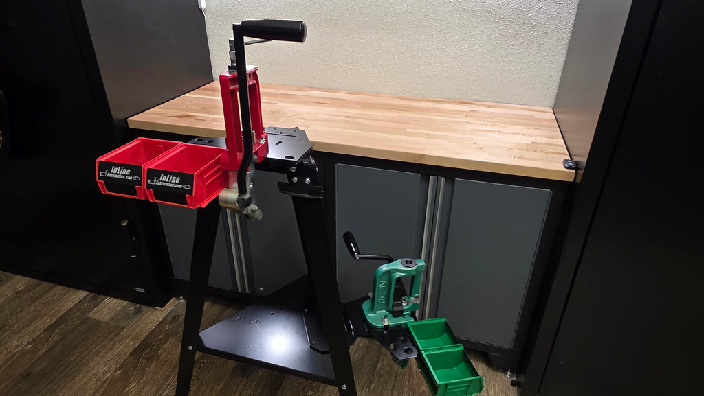 Lee reloading stand to InLine Fabrication Quick change Conversion