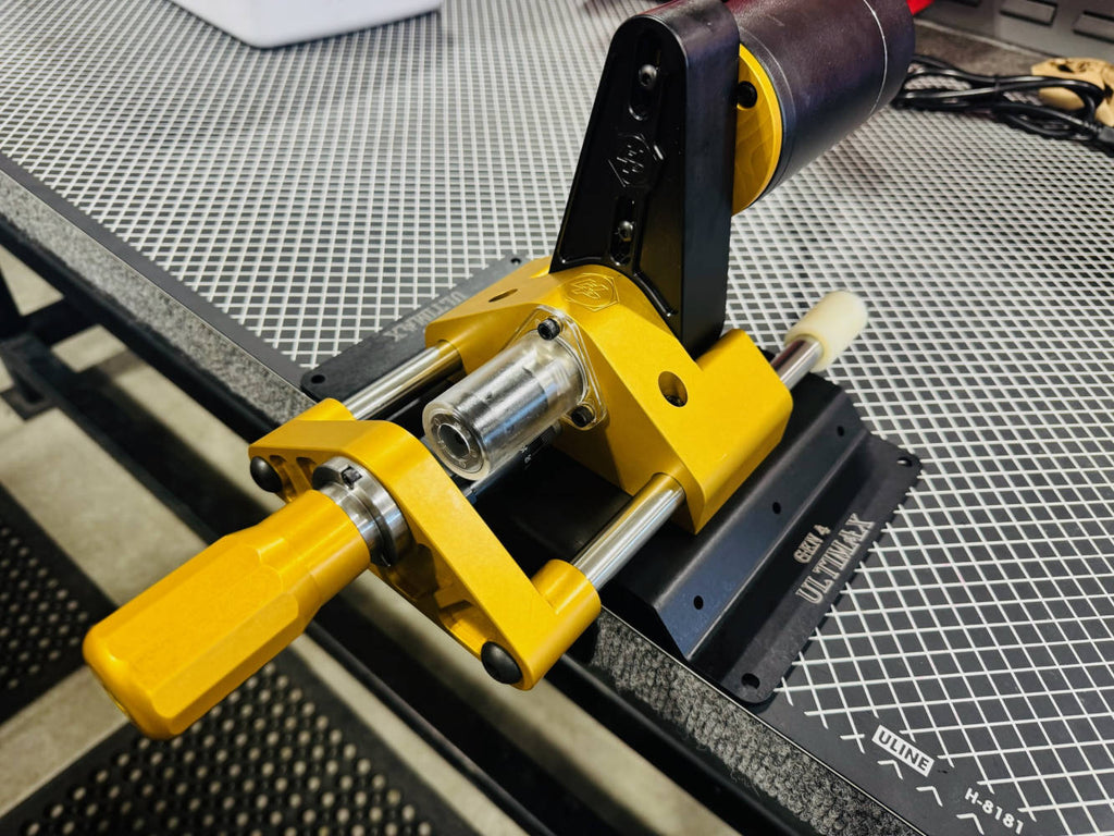 Quick change top plates for vises, barrel vises, case trimmers, etc