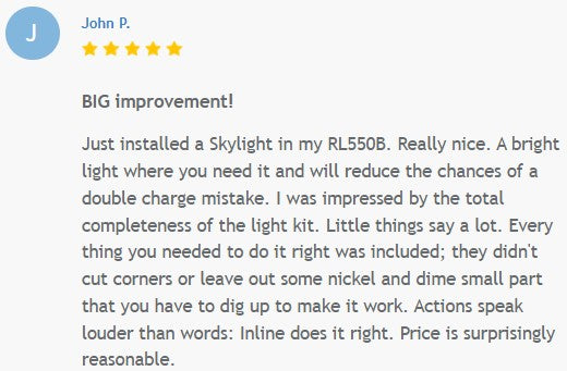 Skylight™ LED lighting Kit for the Dillon RL 550 B and C