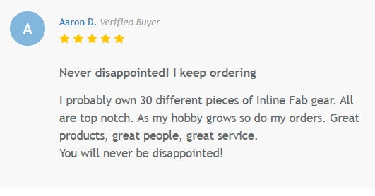 InLine Rail wall organizer system. 32" rail.