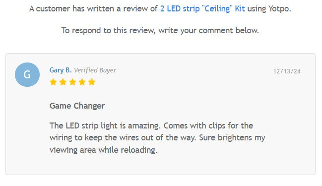 2 LED strip "Ceiling" Lighting Kit