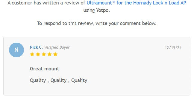 Ultramount™ Press Riser for Hornady Lock-N-Load AP press, Hornady Pro 7 press and Hornady Projector press