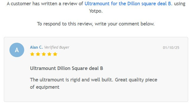 Ultramount™ Press Riser for Dillon Square Deal B press