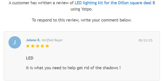 LED Lighting Kit for the Dillon Square Deal B