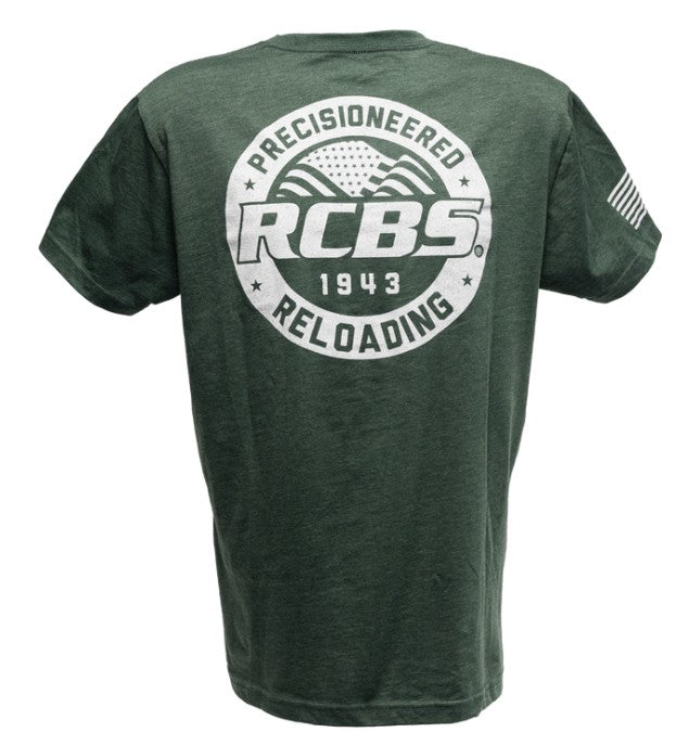RCBS Precisioneered T-Shirt, Forest Green