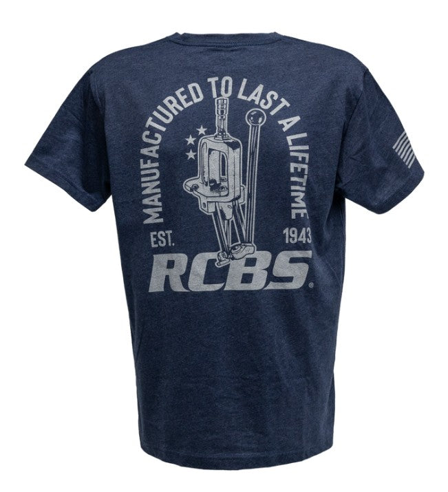 RCBS Rock Chuck T-Shirt, Navy
