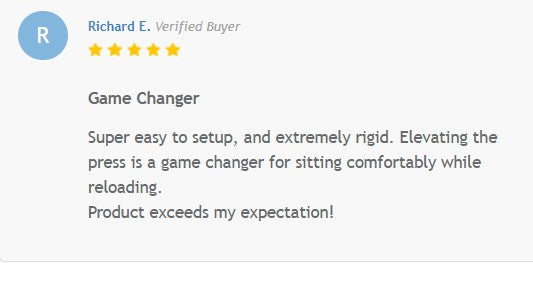 Ultramount™ Press Riser for Hornady Lock-N-Load AP press, Hornady Pro 7 press and Hornady Projector press