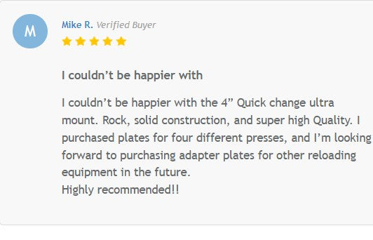 4" tall Micro Quick Change Ultramount