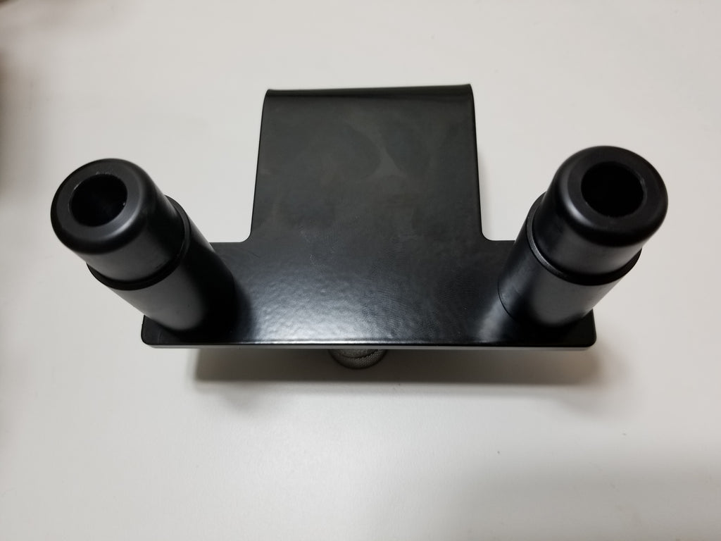 Powder measure dock (2 place) for Dillon RL 550 B & C, XL 650, XL 750, RL & Super 1050 and RL 1100 presses (RL550, XL650, XL750, RL1050, Super1050, RL1100)