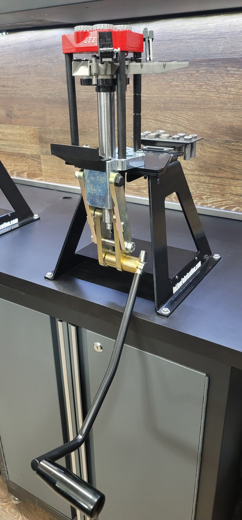 Ergonomic roller lever for the LEE Six pack Pro 6000 & Ultimate Turret