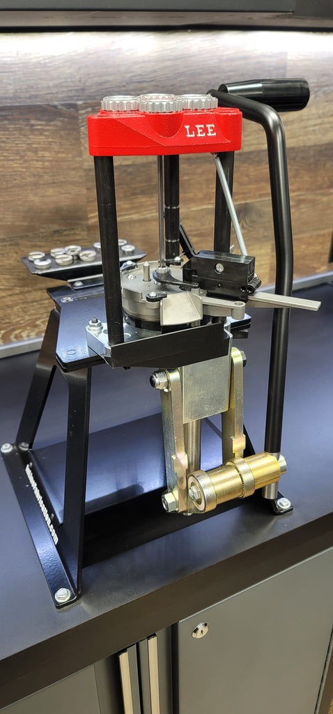 Ergonomic roller lever for the LEE Six pack Pro 6000 & Ultimate Turret