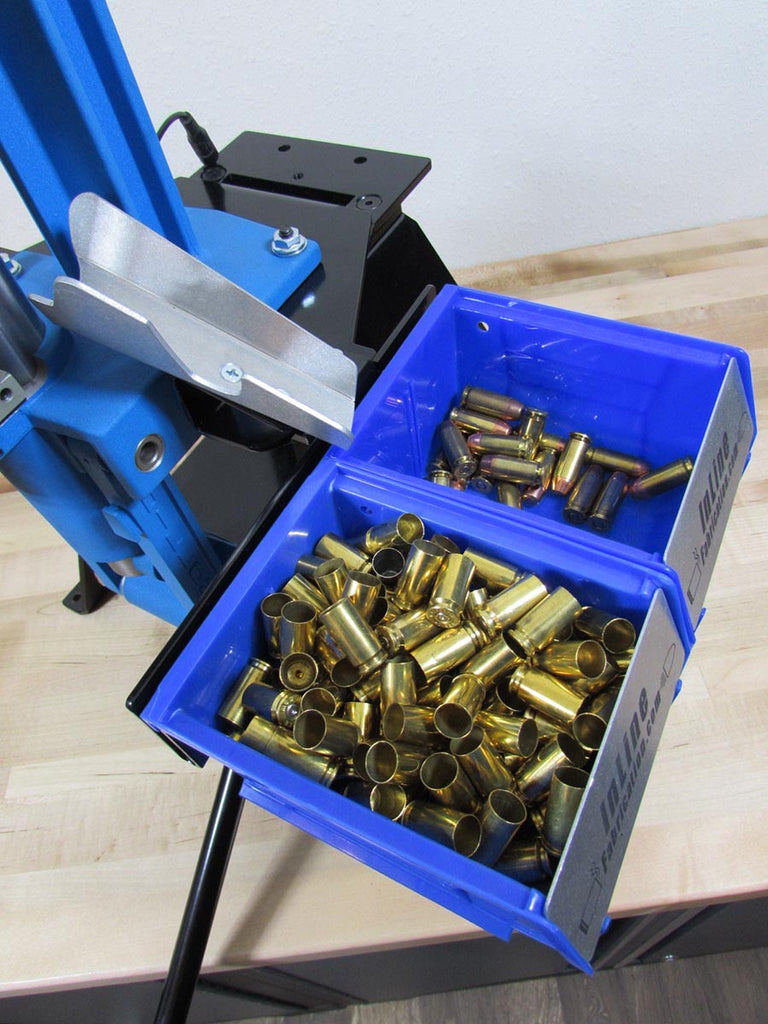 Output & Empty Case Bin System for Dillon RL 450 and RL 550 B & C presses (RL450, RL550)