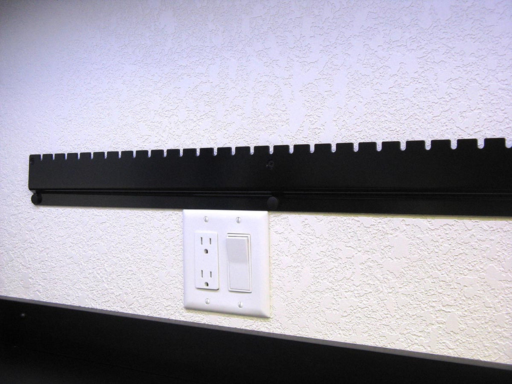 InLine Rail wall organizer system. 32" rail.