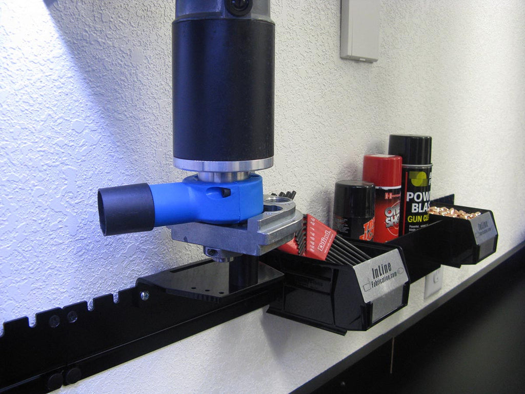 InLine Rail wall organizer system. 16" rail.