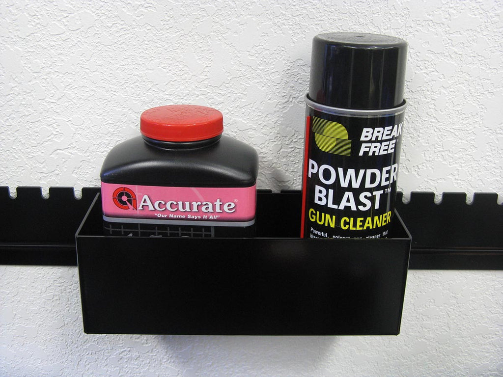 InLine Rail wall organizer system. 16" rail.