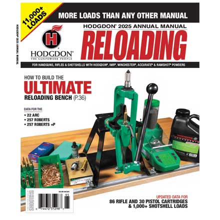 2025 Hodgdon Annual Cartridge Reloading Manual