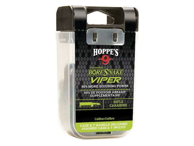 Hoppe's Viper BoreSnake Bore Snake with T-Handle  45 Cal