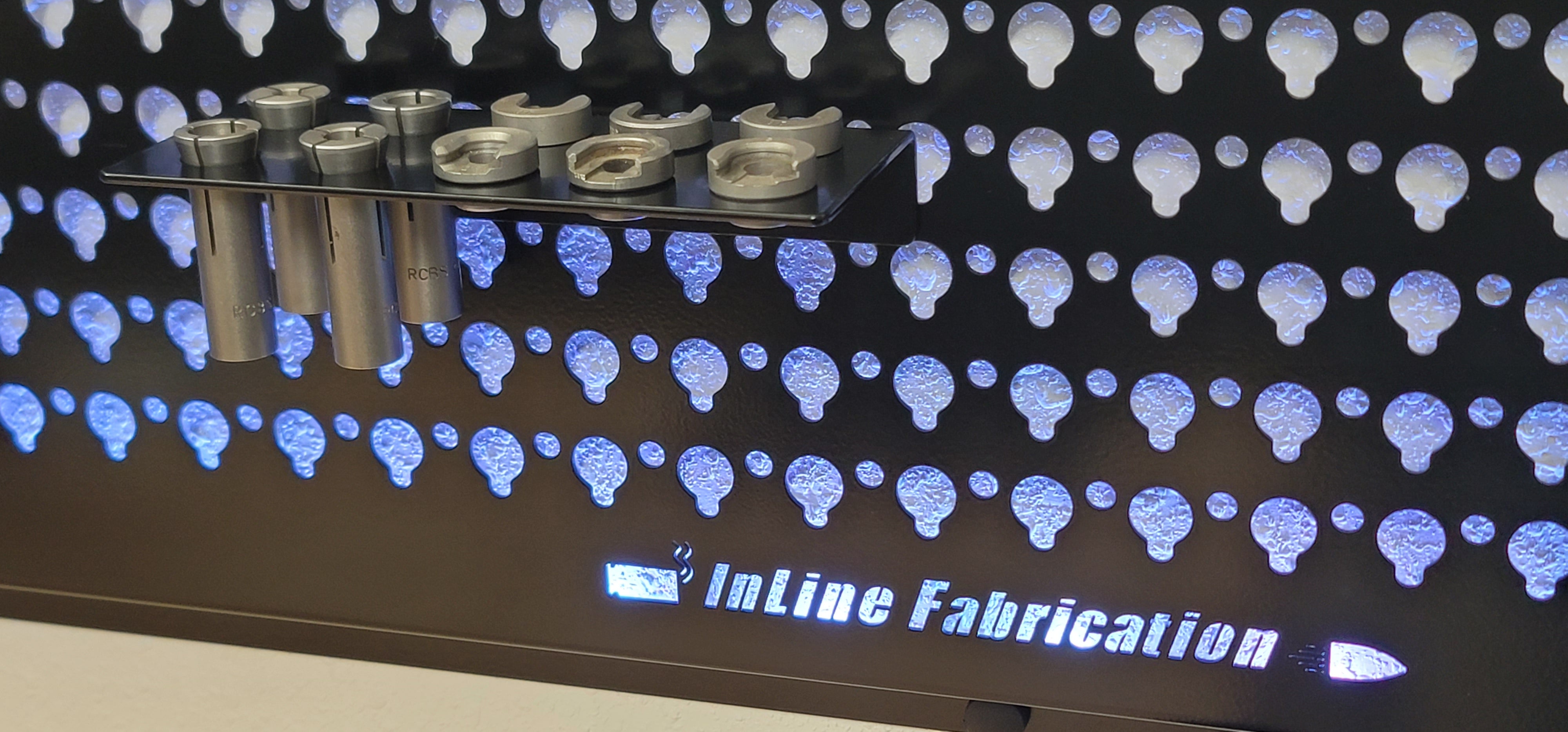 Shellholder / collet rack – Inline Fabrication