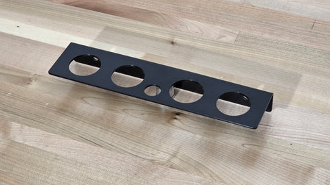 Die storage rack for the Hornady LNL bushings