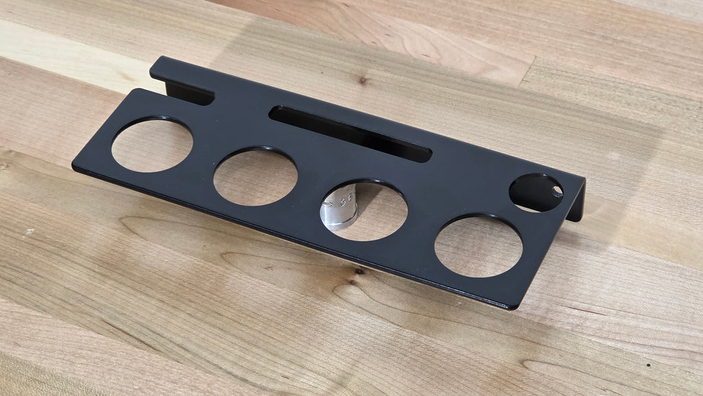 4 Die rack Hornady LNL bushings with shellplate storage