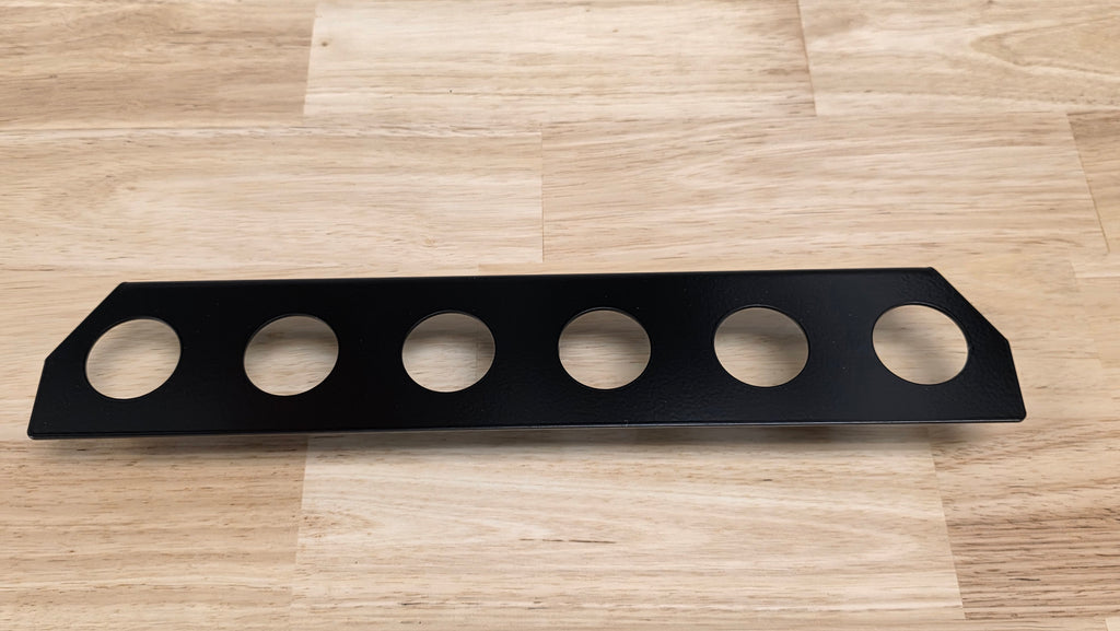 Die rack for 1 1/4" diameter dies