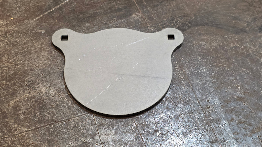 Rimfire target steel