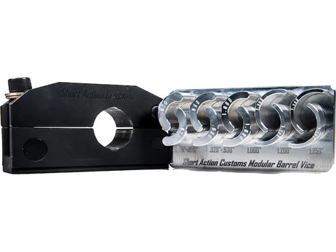 Short Action Cusoms Modular Barrel Vise – Full Kit