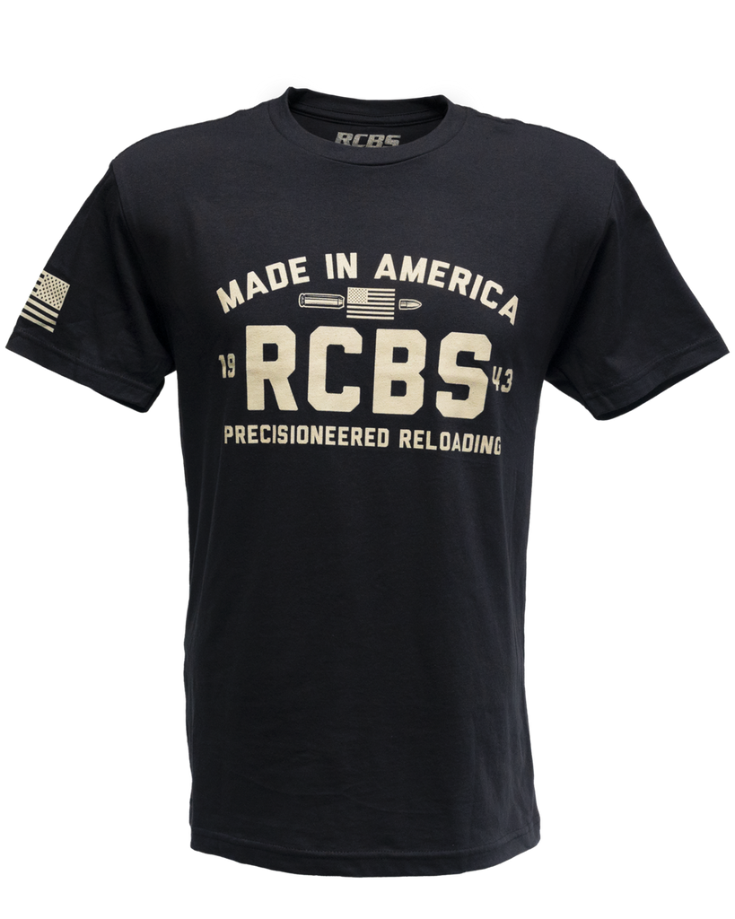 RCBS 1943 T-Shirt, Black