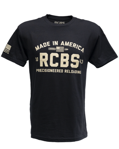 RCBS 1943 T-Shirt, Black