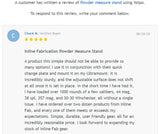 Powder measure stand