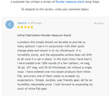 Powder measure stand