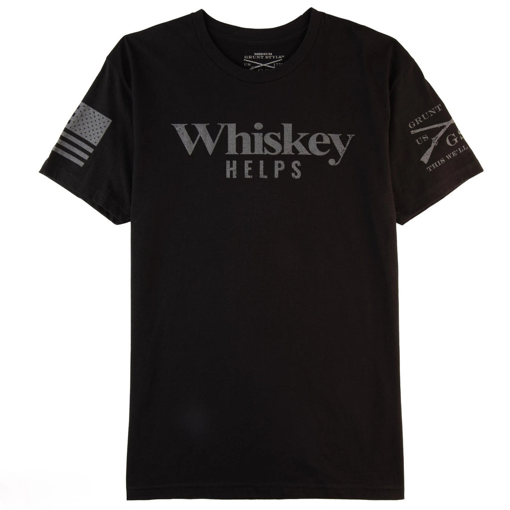 Grunt Style "Whisky helps" T shirt