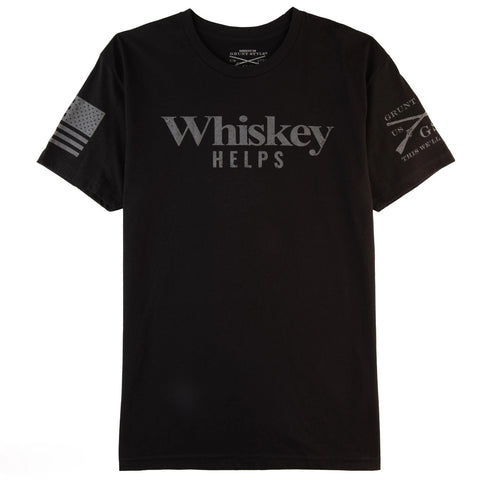 Grunt Style "Whisky helps" T shirt