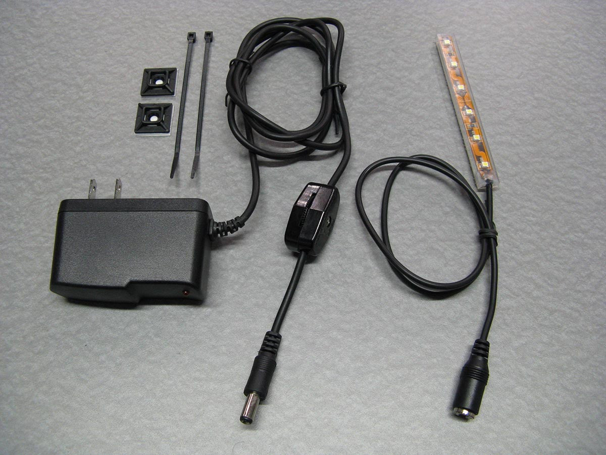 Standard LED shellplate lighting kit. Inline Fabrication