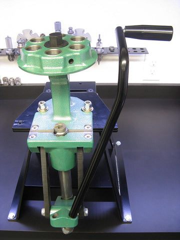 Ergonomic roller lever for the RCBS Turret reloading press
